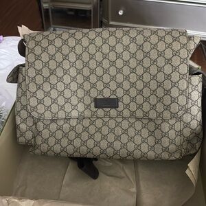 Gucci GG Supreme Diaper Bag